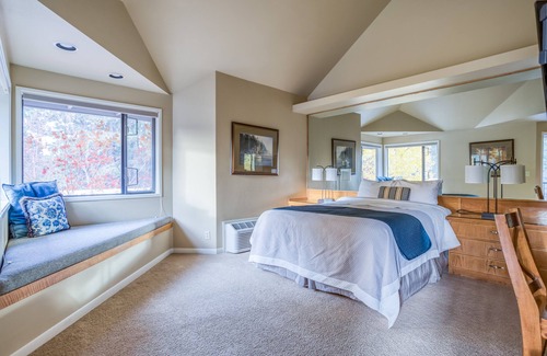 Century West Hotel | Private, hotel style suite in Bend with access to fitness center.