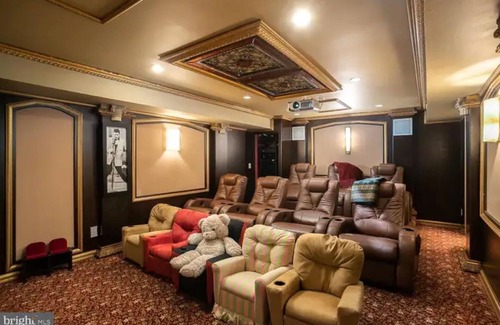 Princeton House | Private Indoor Pool, Theater, fire pits, outdoor kitchen on estate