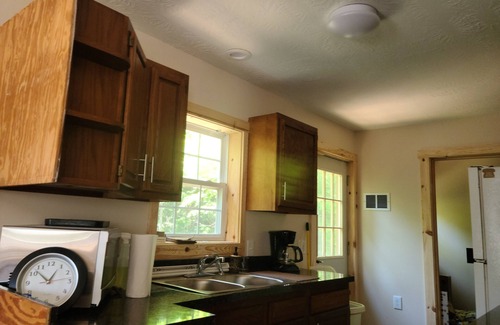Curtis Township House | Private lake! Paddle boat and rowboat. Perfect for hunting/fishing