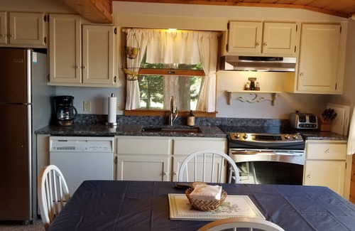 Cheboygan Cottage | Private Lakefront, Winter Wonderland