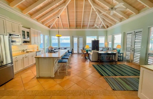 Grapetree Villa | Private Oceanfront Caribbean Villa w/BREATHTAKING Views