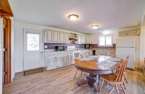 Tefft House | Private Patios and Sunset Views Francesville Home