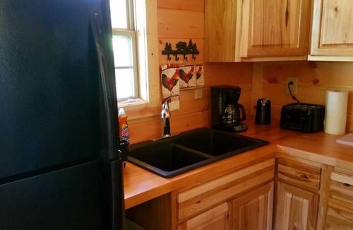 Fort Gay Cabin | Private Ravine View Luxury Amish-Built Cabin "The Frontier"