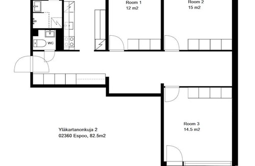 Espoo Resort | Private room ∙ 1 bedroom ∙ 1 guest