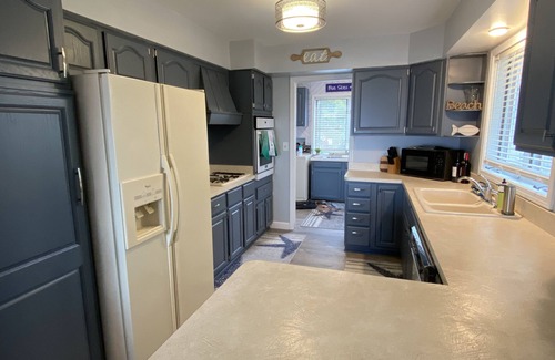 Northeastern Michigan Ski Chalet | Private Sandy Beach with Game Room