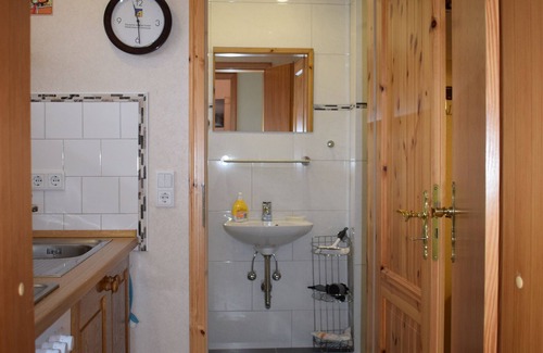 Ladelund Apartment | Private terrace, quiet location, near natural swimming pool, near border