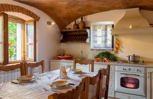 Santarello Villa | Private Villa with WIFI, private pool, A/C, patio, panoramic view, parking, close to Montepulciano
