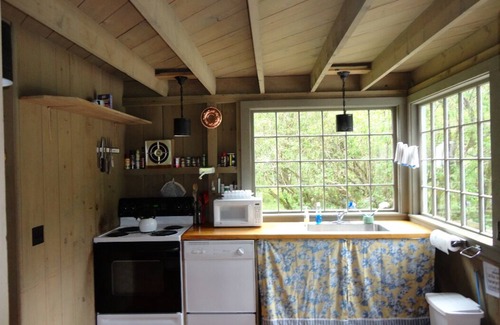 Bernard House | Prud'homme Cottage: bright, private architectural cottage on Mitchell Cove