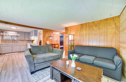 Prudenville House | Prudenville Family Home w/Game Room & Fire Pit!