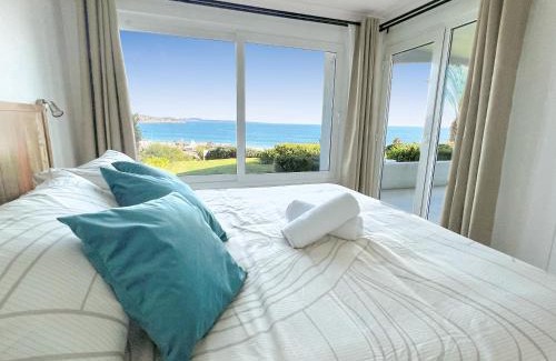 Tongoy Apartment | Puerto Velero Primera Línea Primer Piso con Jardín, Piscina y Playa! 7pax