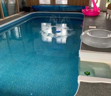 Rideau Lakes House | Q Estate Guest Suite heated indoor pool