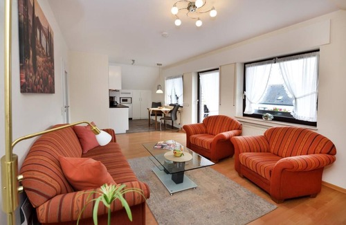 Bad Sassendorf Apartment | Quiet comfort apartment just a stone's throw to the pedestrian area for 2 people.