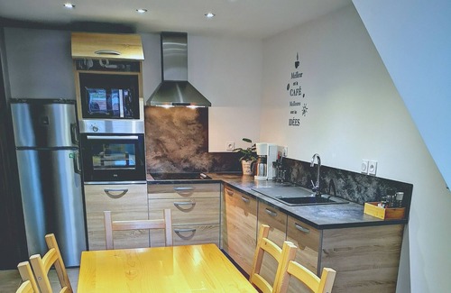 Pontarlier Apartment | Quiet duplex apartment on main street