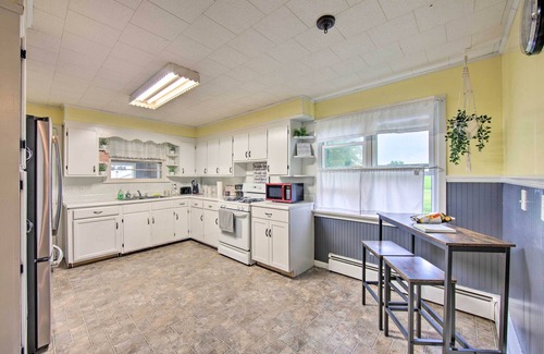 Elizabethville House | Quiet Elizabethville Home w/Fire Pit + Views