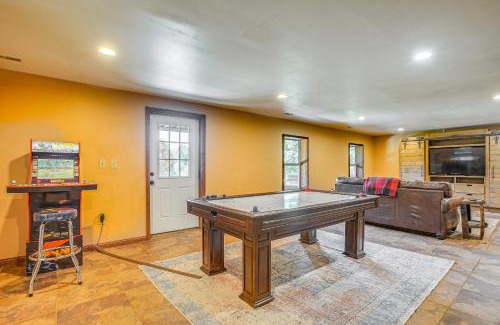 McArthur House | Quiet Family Cabin in Hamden Hot Tub and Game Room!