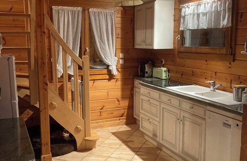 Girmont-Val-d'Ajol Ski Chalet | Quiet Finnish-style chalet with 11 ares of fully enclosed garden