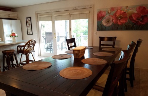 Gravois Mills House | Quiet location, beautiful lakefront home in a cove. Private covered boat dock!n