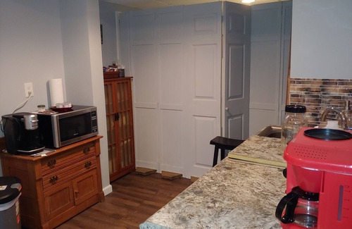 Charlotte Apartment | Quiet lower level apartment in farm-like setting.