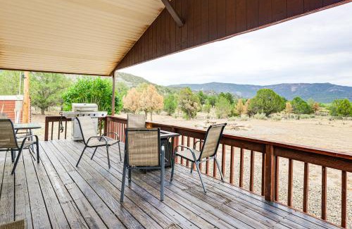 Pagosa Springs House | Quiet Pagosa Springs Cabin Lake and Mountain Views!