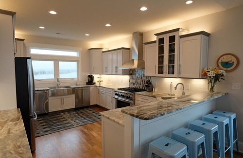 Oak Island House | Quiet West End, Oceanfront & Soundfront, Pool,Hot Tub, Elevator, Pets, Sept sale