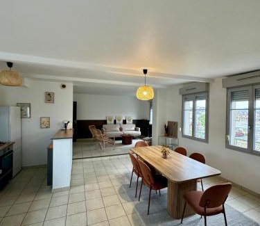 Soissons Apartment | Résidence des Berges en rdc et parking prive