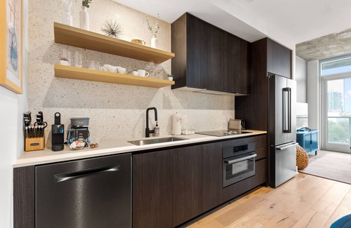 Travis Heights Condo | Rainey Street Lux High Rise Condo