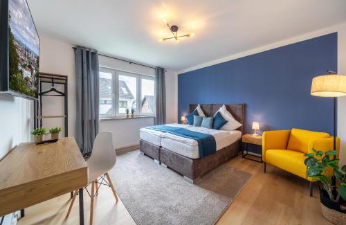 Bielefeld Apartment | RAW-Flat Meier - Modern - Stylisch - Balkon - Netflix