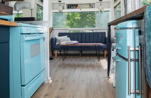 Mount Marion House | Re-Imagined Vintage Luxury Camper in the Majestic Hudson Valley with Heated Pool