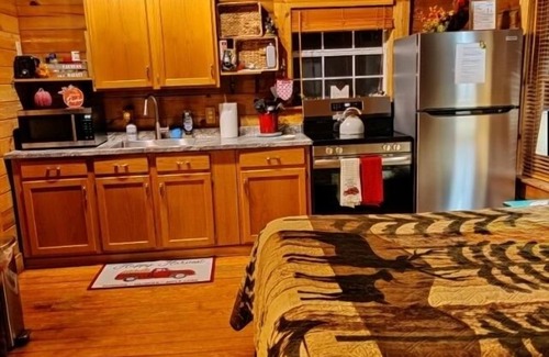 Deep Gap Cabin | Real Log Cabin, Beautiful Rushing Trout Stream, Hot Tub, Wifi.