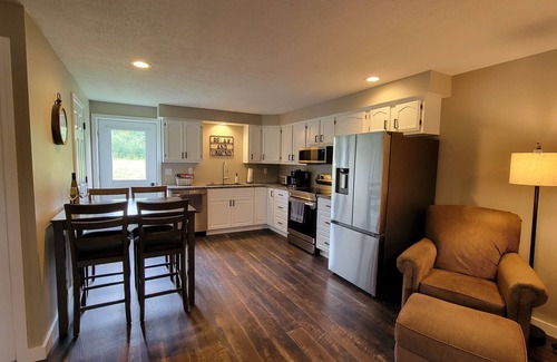 Burdett Apartment | Recently renovated end-unit apartment in the heart of the Finger Lakes