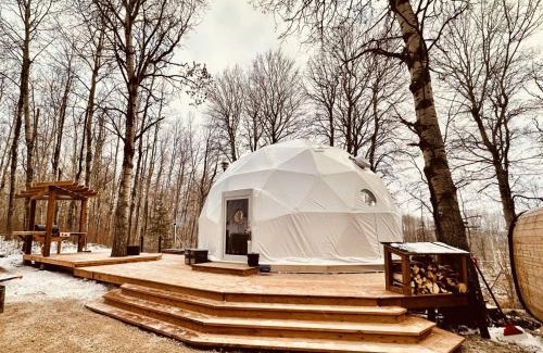 Central Alberta House | Refuge Bay's Aer XL Dome Luxury Off Grid Escape