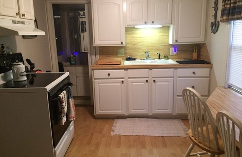 Silver Beach Cottage | Relax and Renew on your private deck overlooking the Chesapeake Bay