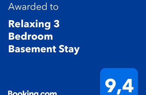 Erin Mills Apartment | Relaxing 3 Bedroom Basement Stay