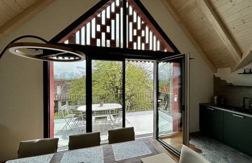 Waldi Apartment | Relaxing country retreat for up to 8 guests near Lake of Constance
