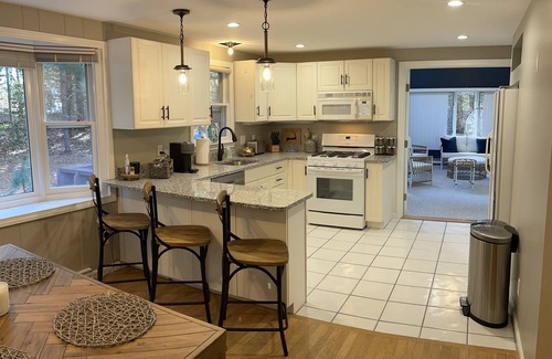 Mashpee House | Relaxing family New Seabury home on cul-de-sac steps from Pond & Golf Course