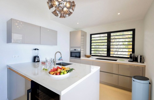Sint Willibrordus House | Relaxing stylish Villa with Caribbean Seaview & Private Pool - Coral Estate