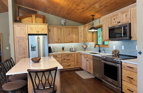 Central Lake House | Relaxing Year-Round Lakefront Retreat! Newly Remodeled Kitchen!