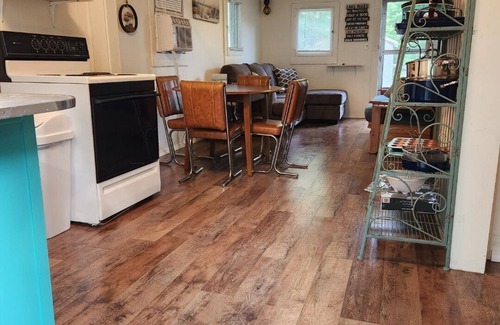 Spruce Cottage | Remodeled cozy cottage & only a 5 minute walk to Hubbard Lake. Lots of parking!