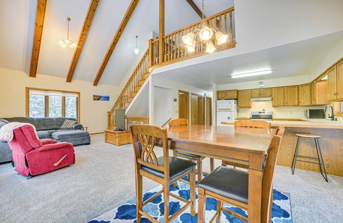 Hulbert Township House | Remote & Peaceful Getaway w/Games in Eckerman