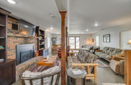 New York Mills House | Remote Retreat Cozy Home with Big Pine Lake Access!
