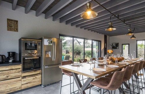 Barneville-Carteret Cottage | Renovated family villa with garden, terrace and beach access in Barneville-Carteret