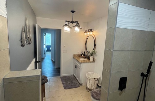 Hubbard Lake Cabin | Renovated former church! Round up your friends or family for a fun filled stay!