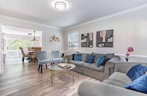 North Raleigh House | Renovated N Raleigh home with firepit wifi & king bed