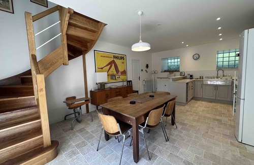 Pithiverais-Gatinais House | Renovated sheepfold with swimming pool adjacent to golf course