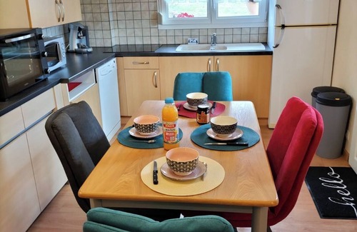 Fraize Apartment | Renovated studio with terrace and green space