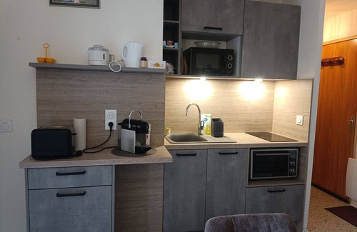 Argeles Plage Apartment | Renovated T2 with Terrace and Secure Parking