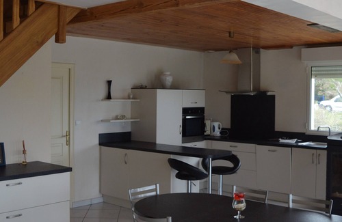 Saint-Michel-en-Greve House | rental sea view, beach on foot