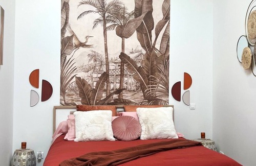La Palme Apartment | Residence la palmeraie Swimming pool & SPA for 4 people BALI