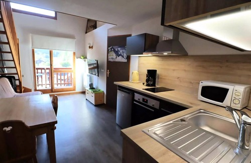 Areches Apartment | Residence Val Blanc 2 - 2 Rooms for 4 People