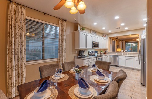 Power Ranch House | Resort Amenities: Pvt Htd POOL, Putt Green, Patio & Gas Grill & Fire Tbl, TVs All BRs,